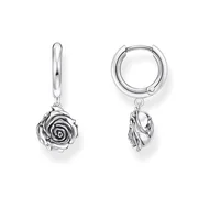 Thomas Sabo CR757-637-21 Creolen midnight rose silber Damen