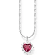 Thomas Sabo KE2305-013-10-L45V Kette mit Herz Anhänger romance silber Damen
