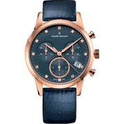 Claude Bernard 10231-37R-BUIPR1 Ladies Watch Classic Chronograph 35mm 5ATM 