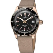 Edox 80131-37RNC-NI Skydiver Automatic + 2nd strap Ladies Watch 38mm 30ATM