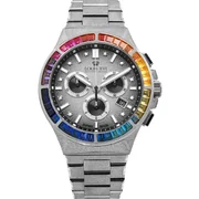 Louis XVI LXVI1219 Mens Watch Le Monarque Rainbow Chrono Limited 42mm 10ATM 
