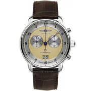 Zeppelin 8584-5 Mens Watch Friedrichshafen Chronograph 40mm 5ATM 