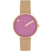 Picto 34078-4514G Unisex Pink 34mm 5ATM 
