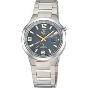 ETT Eco Tech Time EGT-11708-52M Mens Watch Radio-controlled Solar Drive Everest Gents Titan 41mm 5ATM 