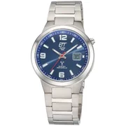 ETT Eco Tech Time EGT-11709-32M Mens Watch Radio-controlled Solar Drive Everest Gents Titan 41mm 5ATM 