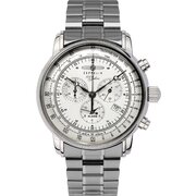 Zeppelin 7680MB-1 Herrenuhr Alarm Chronograph 100 Jahre 43mm 5ATM 