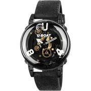 U-Boat 3355 Mens Watch U-65 PVD White 44mm 5ATM 