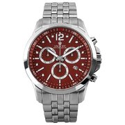 Louis XVI LXVI3522 Mens Watch Athos le Grand 2.0 Diamond Chronograph 48mm 10ATM 