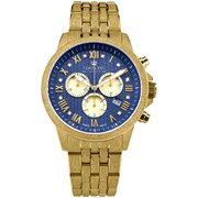 Louis XVI LXVI3602 Mens Watch Aramis Frosted 2.0 Diamond Chronograph 43mm 5ATM 