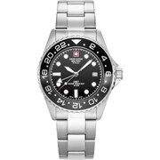 Swiss Alpine Military 7052.1122 Mens Watch Nautilus GMT 42mm 10ATM 