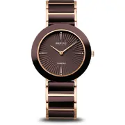 Bering 11435-762 Ladies Watch Diamond Ceramic 35mm 3ATM 