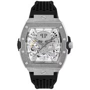 Philipp Plein PWJFA0925 Mens Watch The $keleton Frosted Automatic 44mm 5ATM 
