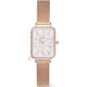 Daniel Wellington DW00100748 Ladies Watch Quadro Charm Bezel 26mm 3ATM