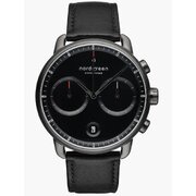 Nordgreen PI42GMLEBLBL Mens Watch Pioneer Chronograph 42mm 10ATM
