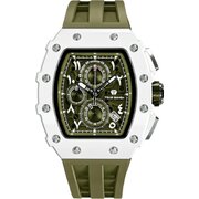 Tsar Bomba TB8204QA-03 Mens Watch Elemental Bioceramic Chronograph 43mm 5ATM 