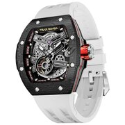Tsar Bomba TB8218(1+2)CF/FKM-03BK/WH Men's watch Atomic Set 45mm 10ATM