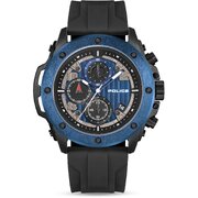 Police PEWGO00777X0 Mens Watch Clout Orb Chronograph Set 45mm 3ATM