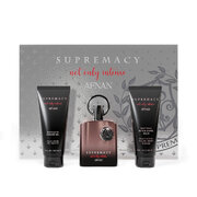 Afnan Supremacy Not Only Intense Set cadou Extract de parfum 100 ml + Balsam după ras 150 ml + Gel de dus 150 ml