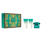Versace Crystal Emerald Set cadou, Eau de parfum 50ml + Body Lotion 50ml + Shower gel 50ml