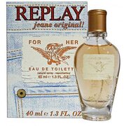 Apa de toaleta Replay Jeans Original for Her, 40 ml