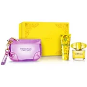 Set cadou Versace Yellow Diamond, apa de toaleta 90 ml + lotiune de corp 100 ml + punga cosmetica