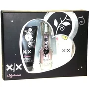 Set cadou Mexx XX Mysterious, XX Mysterious Eau de Toilette 20ml + Gel de duș Mysterious 50ml + Gel de duș Lovesome 50ml