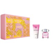 Versace Bright Crystal Set cadou, Apă de toaletă 30ml + Lapte de corp 50ml