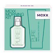 Set cadou Mexx Pure for Men, apa de toaleta 30ml + gel de dus 50ml