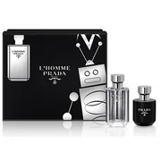 Set cadou Prada L´Homme, apa de toaleta 50ml + crema de dus 100ml