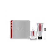 Set cadou Prada Luna Rossa, apa de toaleta 100ml + apa de toaleta 10ml + gel de dus 100ml