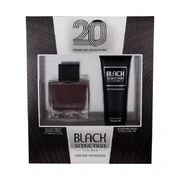 Set cadou Antonio Banderas Seduction in Black, apa de toaleta 100ml + balsam dupa ras 75ml