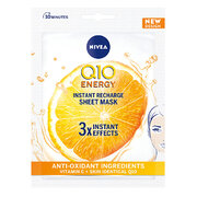 Masca textilă 10 -minut Q10 plus C (10 minute de mască de foaie) 1 PC -uri