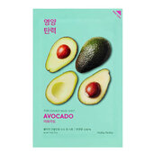 Zjemňujúca plátenná maska Avocado (Pure Essence Mask Sheet) 20 ml