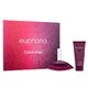 Calvin Klein Euphoria Woman Set cadou, Apă de parfum 100ml + Lapte de corp 100ml