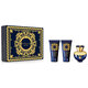 Set cadou Versace Dylan Blue pour Femme, apa parfumata 50ml + lotiune de corp 50ml + gel de dus 50ml
