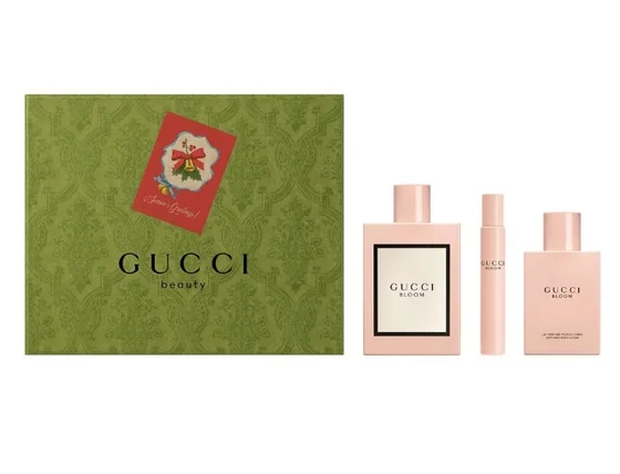 Gucci Bloom Darčeková sada, parfémovaná voda 100ml + telové mlieko 100ml + parfémovaná voda 7.4 ml Gucci bloom darčeková sada, parfémovaná voda 100ml + telové mlieko 100ml + parfémovaná voda 7.4 ml - Gucci Bloom Darčeková sada, parfémovaná voda 100ml + telové mlieko 100ml + parfémovaná voda 7.4 ml