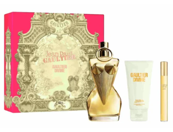 Jean paul gaultier gaultier divine darčeková sada, eau de parfum 100 ml + telové mlieko 75ml +  eau de parfum 10 ml - Jean Paul Gaultier Gaultier Divine Darčeková sada, eau de parfum 100 ml + telové mlieko 75ml +  eau de parfum 10 ml
