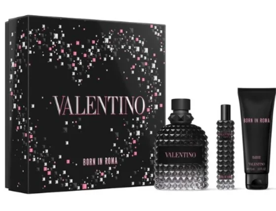 Valentino Uomo Born In Roma Darčeková sada, Eau de Toilette 100ml + Eau de Toilette 15ml + Shower gel 75ml Valentino uomo born in roma darčeková sada, eau de toilette 100ml + eau de toilette 15ml + shower gel 75ml - Valentino Uomo Born In Roma Darčeková sada, Eau de Toilette 100ml + Eau de Toilette 15ml + Shower gel 75ml