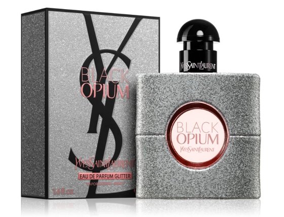 Yves saint laurent black opium glitter parfémovaná voda, 50 ml - Yves Saint Laurent Black Opium Glitter 50 ml edp