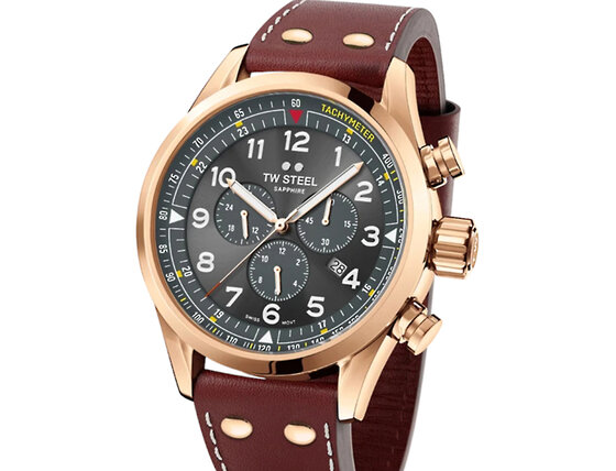 TW-Steel SVS203 chrono Volante 48 mm 10ATM • KOKU.ro