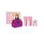 Miniatură: Versace bright crystal darčeková sada, toaletná voda 90ml + sprchový gél 100ml + telové mlieko 100ml + taška - Versace Bright Crystal edp 90ml set