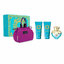 Miniatură: Versace pour femme dylan turquoise  darčeková sada, toaletná voda 100ml + telové mlieko 100ml + sprchový gél 100ml + kozmetická taška - Versace Pour Femme Dylan Turquoise edt 100ml set
